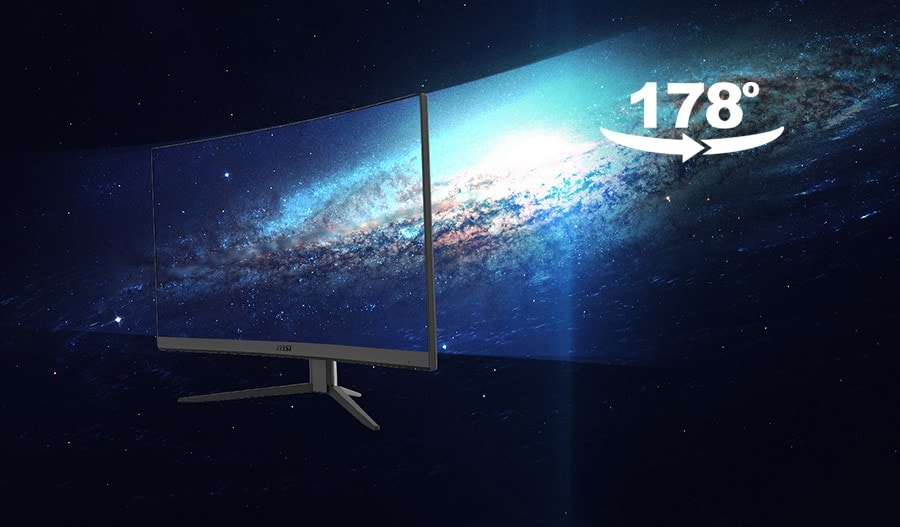 MSI G27C4 E3 27 inç 180Hz 1Ms CURVED RAPID VA Adaptive Sync Full HD Gaming Monitör 4