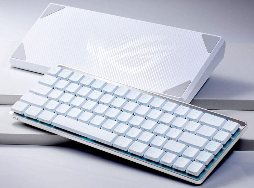 ROG Falchion RX Low Profile ASUS ROG Falchion RX Low Profile İngilizce Beyaz Gaming Klavye h6