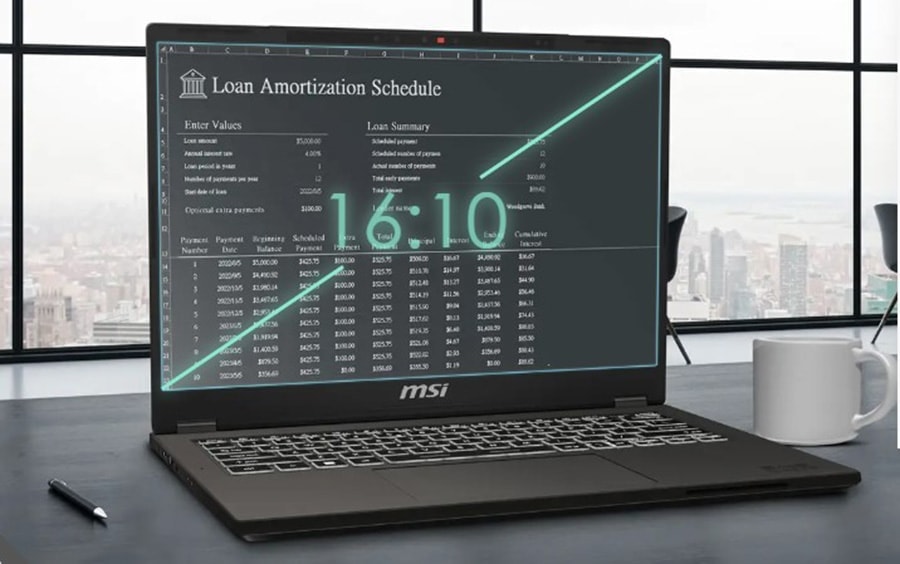 MSI COMMERCIAL 14 H A13MG-074XTR Intel Core i7-13700H 16GB 1TB SSD Iris Xe Graphics 14 inç WUXGA Freedos Laptop 5