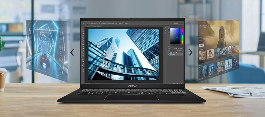 MSI SUMMIT E16 AI STUDIO A1VETG-024TR Intel Core Ultra 7-155H 32GB LPDDR5 1TB SSD RTX4050 6GB 16 inç QHD+ 165Hz Dokunmatik Windows 11 Pro Gaming Laptop 6
