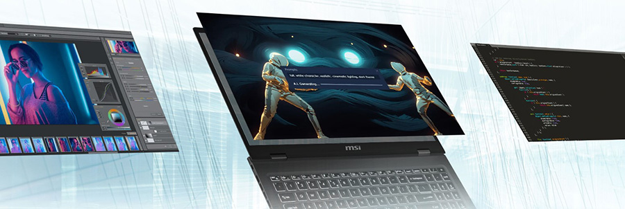 MSI PRESTIGE 16 AI STUDIO B1VGG-059TR Gaming Laptop a8