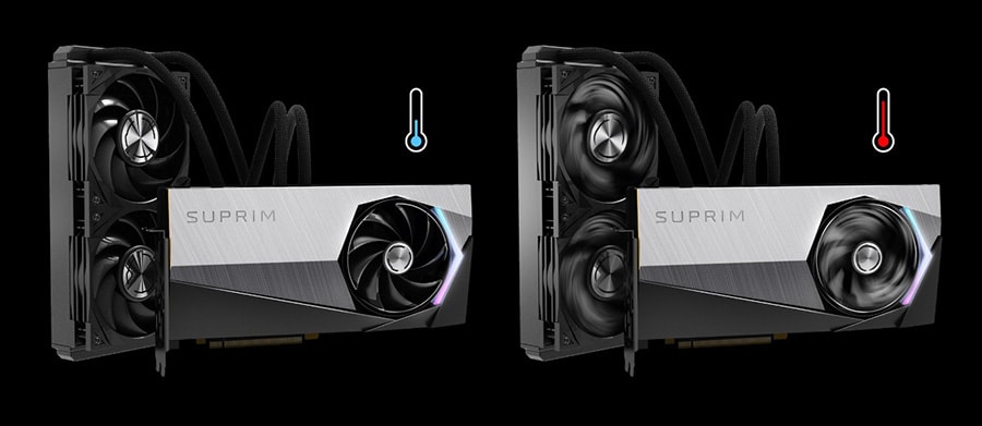 MSI GeForce RTX 4090 SUPRIM LIQUID X 24G Ekran Kartı a9