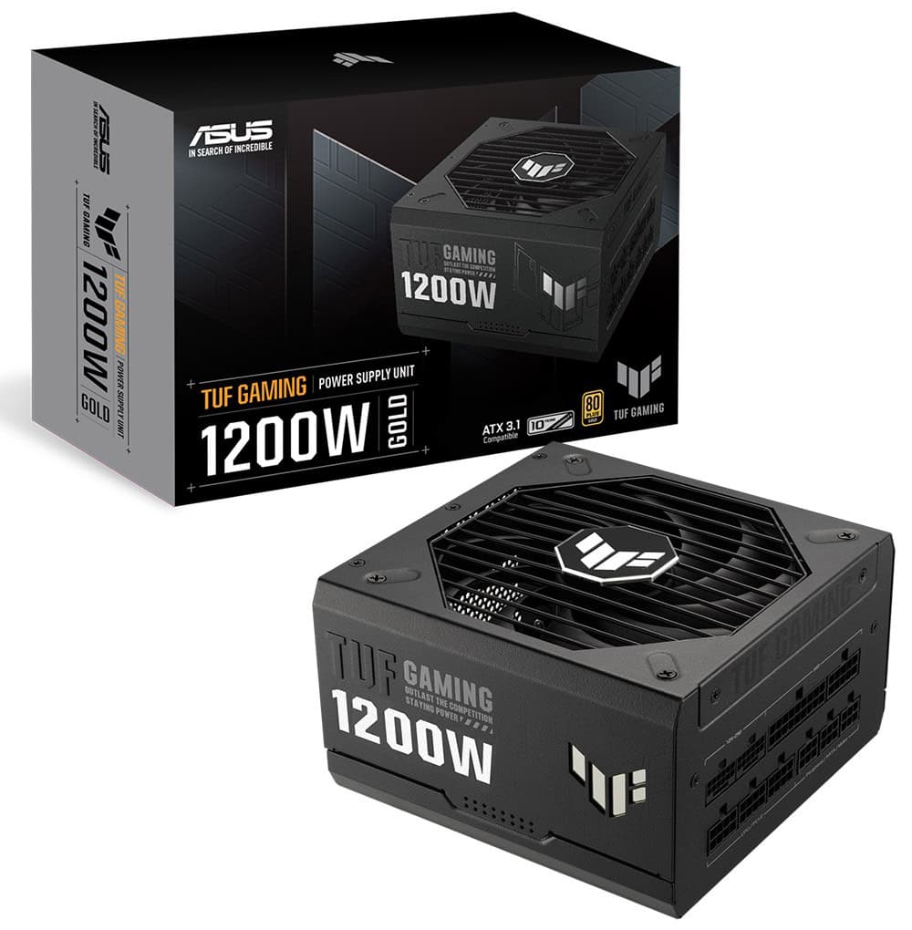 ASUS TUF Gaming 1200G 1200W 80+ Gold Güç Kaynağı H1