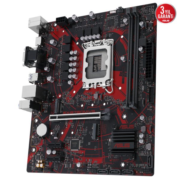 Asus Ex B760m V5 8000mhz Oc Ddr5 Soket 1700 M 2 Hdmi Vga Matx Anakart 1