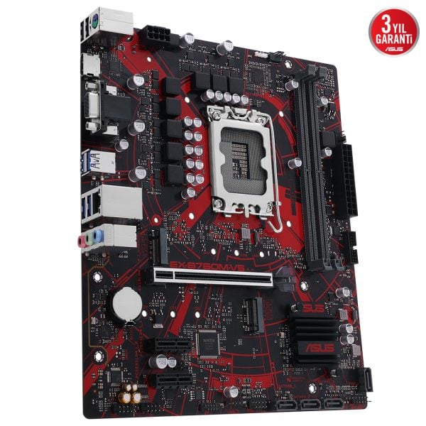Asus Ex B760m V5 8000mhz Oc Ddr5 Soket 1700 M 2 Hdmi Vga Matx Anakart 2