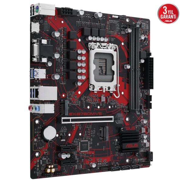 Asus Ex B760m V5 8000mhz Oc Ddr5 Soket 1700 M 2 Hdmi Vga Matx Anakart 3