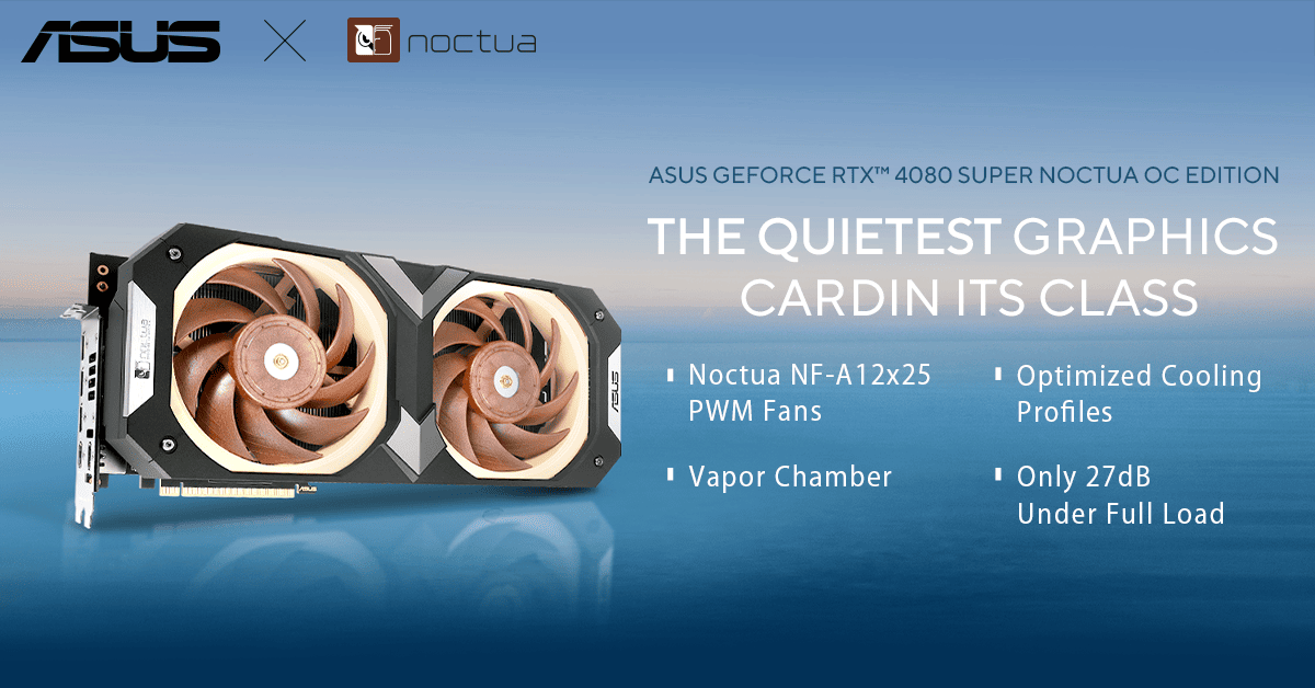 Asus Geforce Rtx 4080 Super Noctua Oc Edition 1