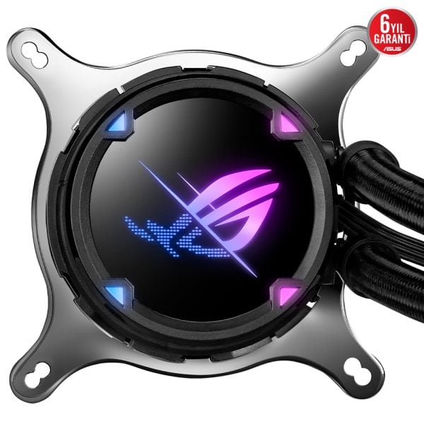 Asus Rog Strix Lc Ii 120 Argb V2 120mm Intel Amd Uyumlu Islemci Sivi Sogutucu 1