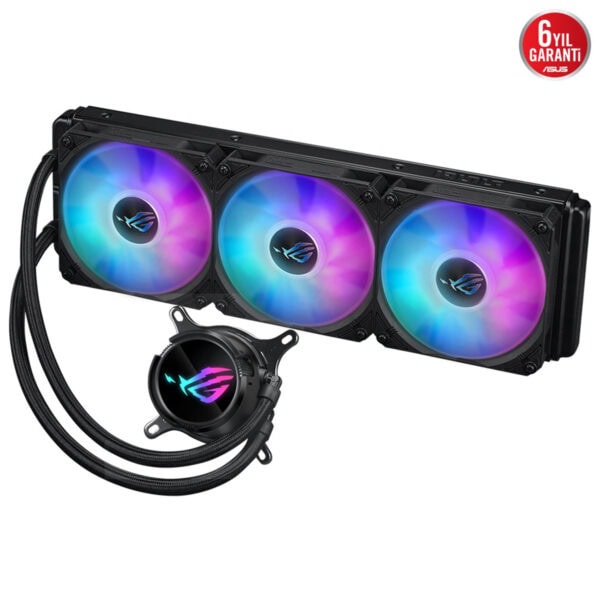 Asus Rog Strix Lc Iii 360 Argb 360mm Intel Amd Uyumlu İşlemci Sıvı Soğutucu 4