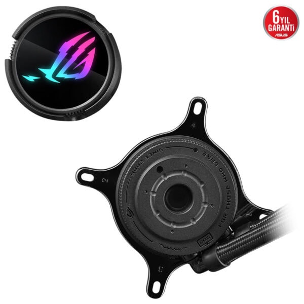 Asus Rog Strix Lc Iii 360 Argb 360mm Intel Amd Uyumlu İşlemci Sıvı Soğutucu 6