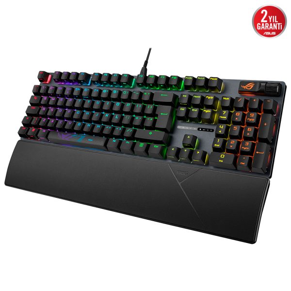 Asus Rog Strix Scope Ii Nx Snow Switch Rgb Kablolu Turkce Mekanik Gaming Klavye 2