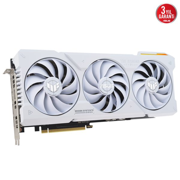 Asus Tuf Gaming Geforce Rtx 4070 Ti White Oc 12gb Gddr6x 192 Bit Dlss 3 Ekran Karti 5