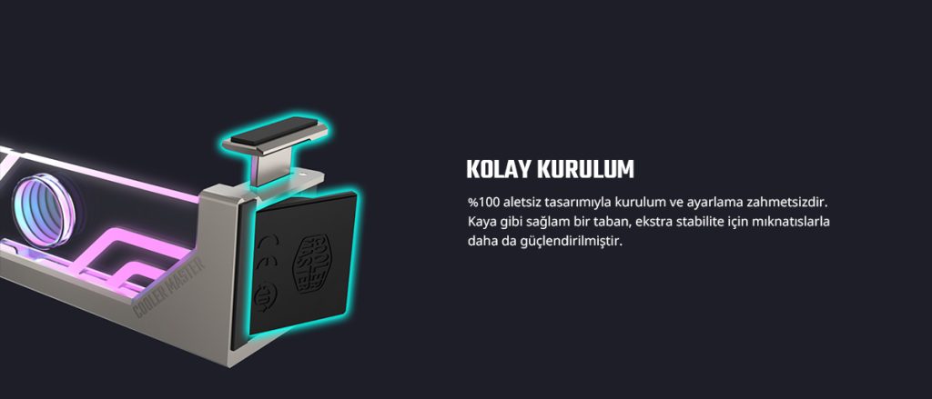 Cooler Master Atlas Argb Tg Universal Ekran Karti Tutucu H6