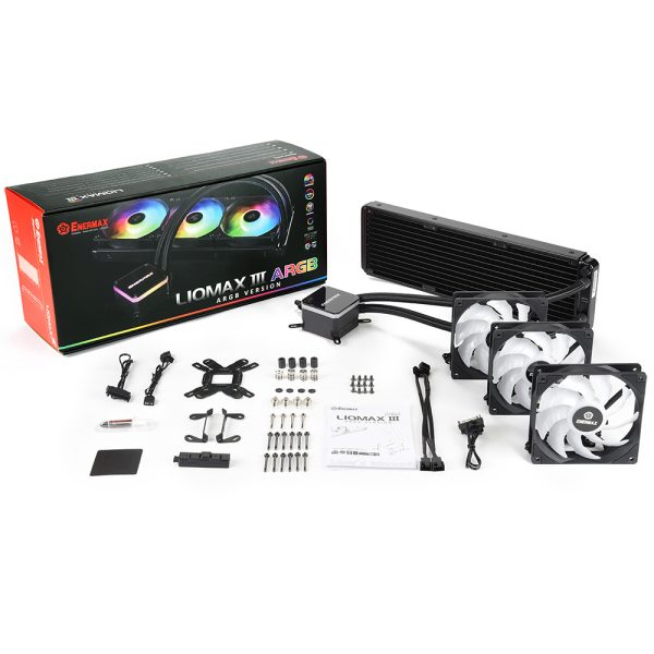 Enermax Liqmax Iii Argb 360mm Intel Amd Uyumlu Islemci Sivi Sogutucu 4