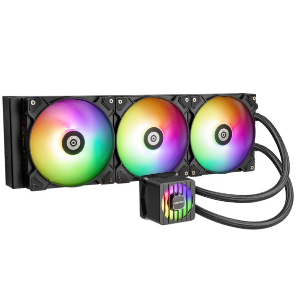 Enermax Liqmaxflo Argb 420mm Intel Amd Uyumlu Islemci Sivi Sogutucu Elc Lmf420t Argb 2 Yil Birebir Degisim Garantili Y1