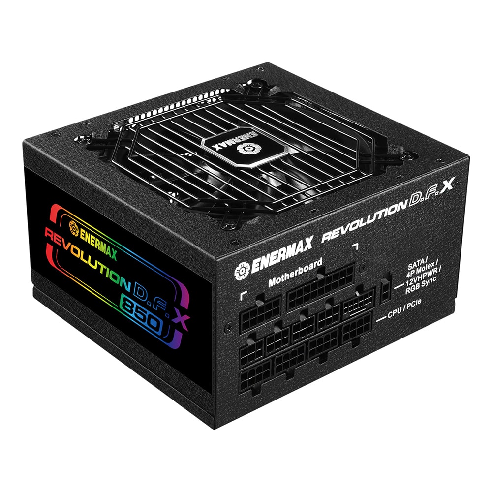 Enermax Revolution D F X 850w 80 Gold Full Moduler 120mm Fanli Argb Guc Kaynagi Ert850ewt