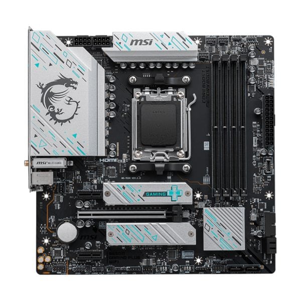 Msi B650m Gaming Plus Wifi 7200mhz Oc Ddr5 Soket Am5 M 2 Hdmi Dp Matx Anakart 1