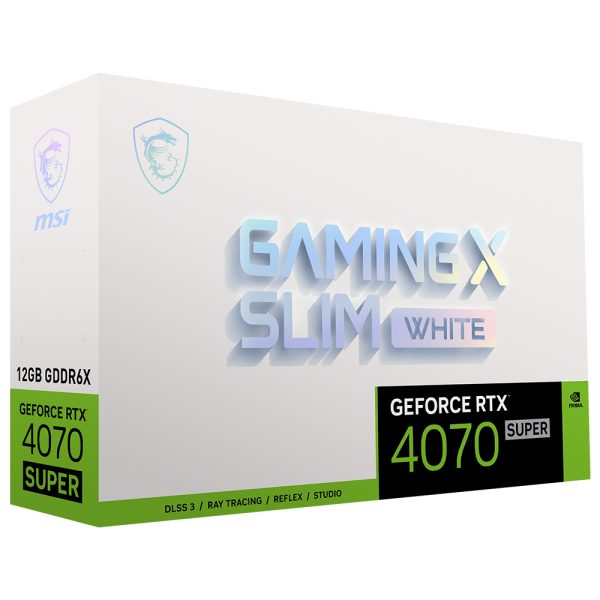 Msi Geforce Rtx 4070 Super Gaming X Slim White 12gb Gddr6x 192 Bit Dlss 3 Ekran Karti 10