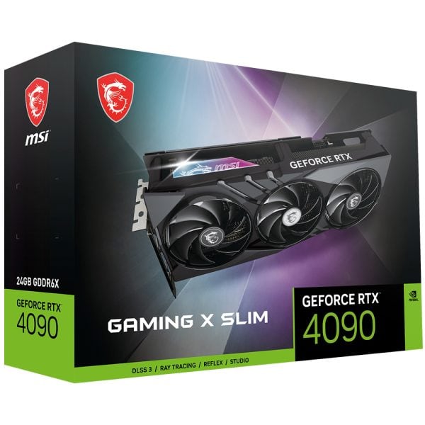 Msi Geforce Rtx 4090 Gaming X Slim 24g 24gb Gddr6x 384 Bit Dlss 3 Ekran Karti 10