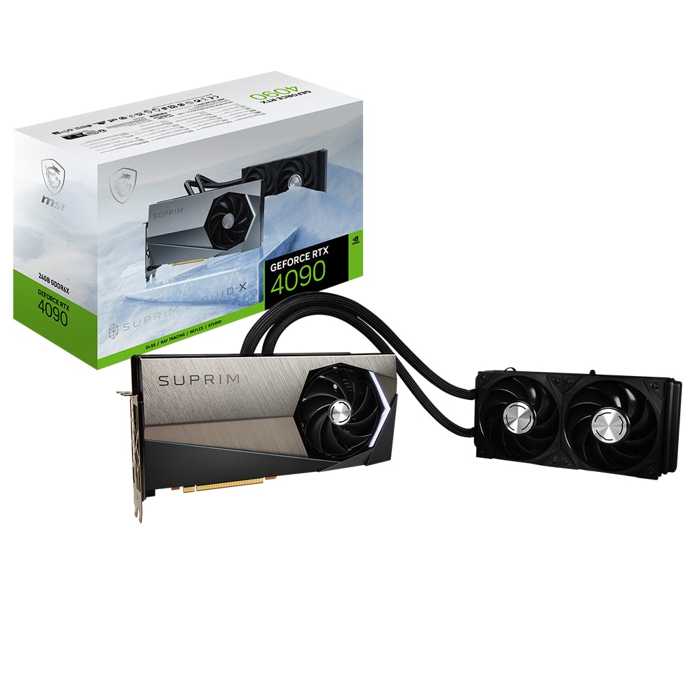 Msi Geforce Rtx 4090 Suprim Liquid X 24g 24gb Gddr6x 384 Bit Dlss 3 Sivi Sogutuculu Ekran Karti
