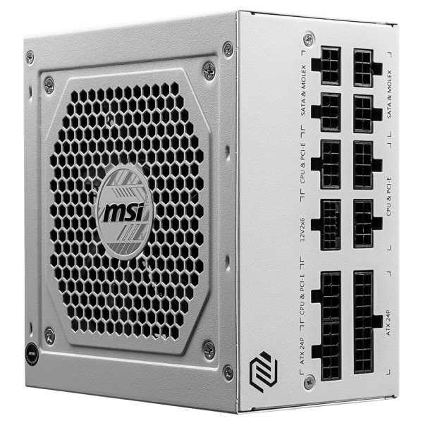 Msi Mag A850gl Pcie5 850w 80 Gold Full Moduler 120mm Fanli Guc Kaynagi 8