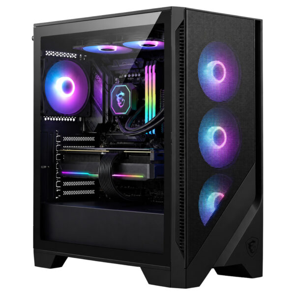 Msi Mag Forge 320r Airflow Usb 3 2 Mid Tower Atx Gaming Kasa T2