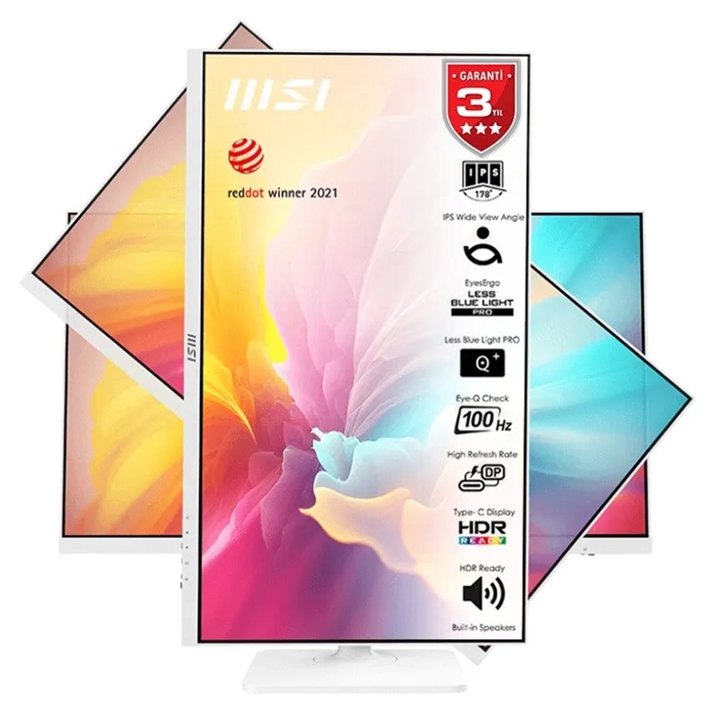 Msi Modern Md2712pw 27 Inc 100hz 1ms Full Hd Adaptive Sync Ips Type C Monitor Yh1