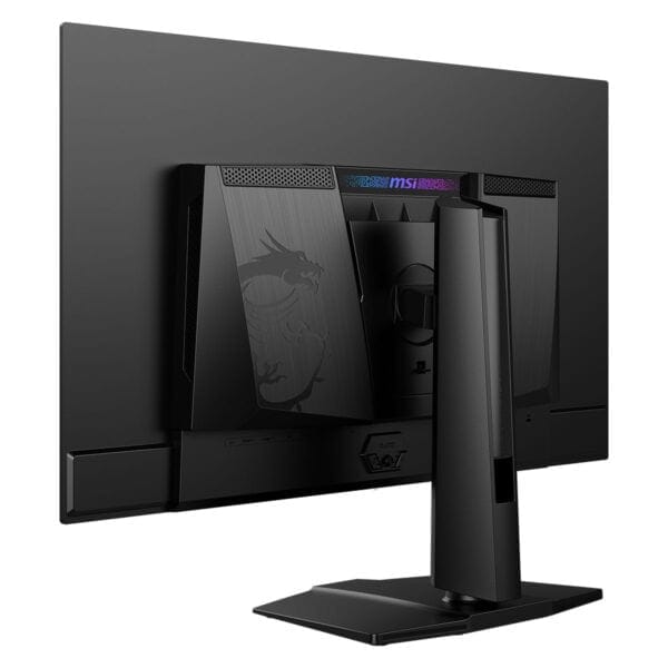 Yüksek performanslı MSI oyun monitörü arka paneli ve modern tasarımıyla gaming ve e-spor için optimized. Çarpıcı renkler ve detaylı görsellerle en iyi oyun deneyimi sağlar.