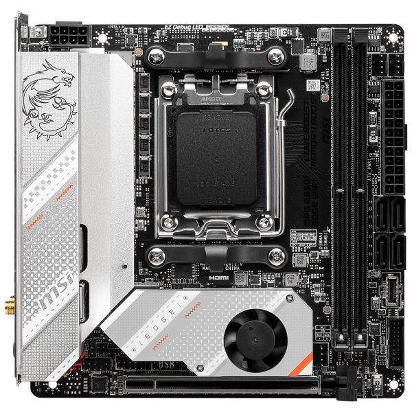 Msi Mpg B650i Edge Wifi 7200mhz Oc Ddr5 Soket Am5 M 2 Hdmi Mini Itx Anakart 1