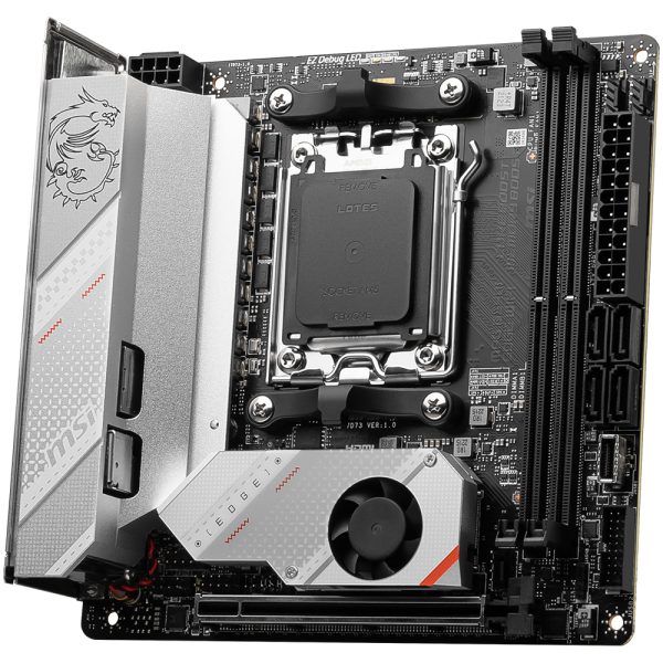 Msi Mpg B650i Edge Wifi 7200mhz Oc Ddr5 Soket Am5 M 2 Hdmi Mini Itx Anakart 2