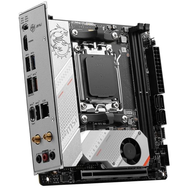 Msi Mpg B650i Edge Wifi 7200mhz Oc Ddr5 Soket Am5 M 2 Hdmi Mini Itx Anakart 3