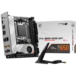 Msi Mpg B650i Edge Wifi 7200mhz Oc Ddr5 Soket Am5 M 2 Hdmi Mini Itx Anakart