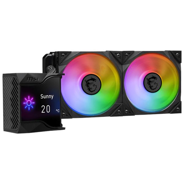 Msi Mpg Coreliquid D240 Argb 240mm Intel Amd Uyumlu Islemci Sivi Sogutucu 1