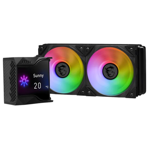 Msi Mpg Coreliquid D240 Argb 240mm Intel Amd Uyumlu Islemci Sivi Sogutucu 2