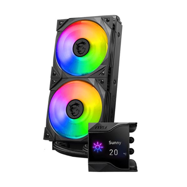 Msi Mpg Coreliquid D240 Argb 240mm Intel Amd Uyumlu Islemci Sivi Sogutucu 3