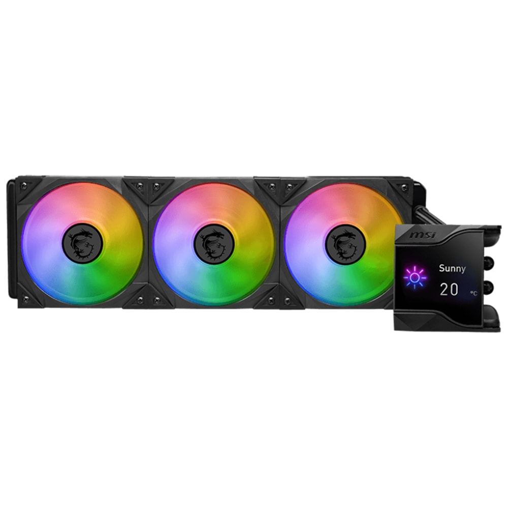 Msi Mpg Coreliquid D360 Argb 360mm Intel Amd Uyumlu Islemci Sivi Sogutucu