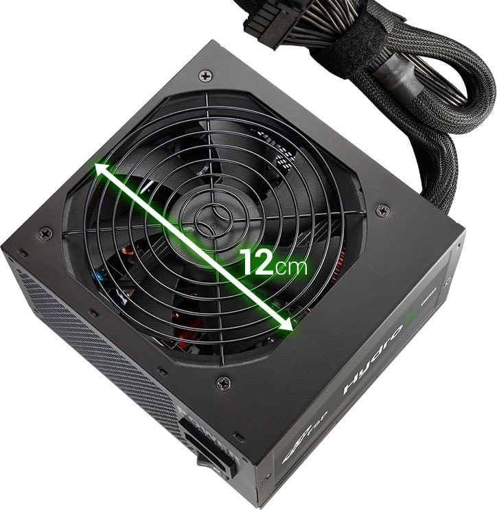 Vento Vg07f Argb Siyah Mid Tower Atx Fsp Hydro K Pro Gen5 850w 80 Bronze Gaming Kasa H12