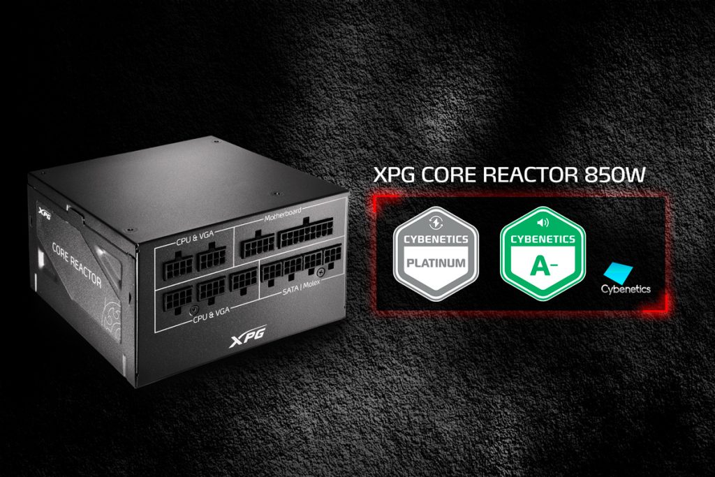 Xpg Core Reactor 850w 80 Gold Full Moduler 120mm Fanli Guc Kaynagi Corereactor850g Bkceu H2