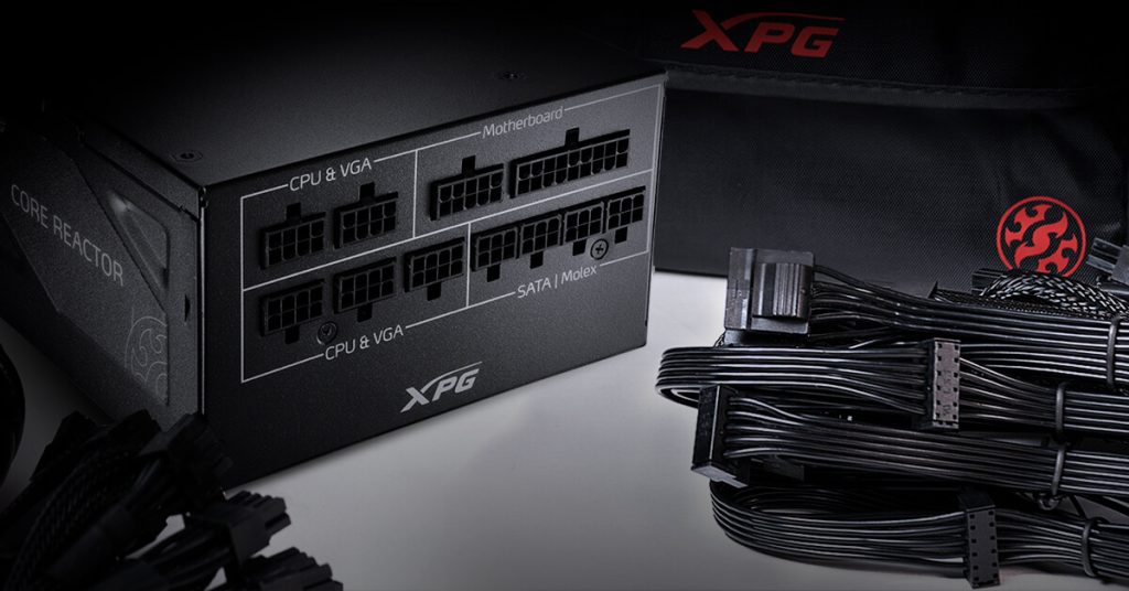 Xpg Core Reactor 850w 80 Gold Full Moduler 120mm Fanli Guc Kaynagi Corereactor850g Bkceu H4