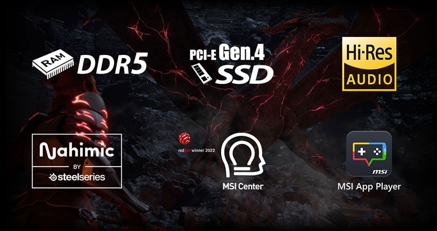 MSI KATANA 17 B13VGK-1040XTR Intel Core i7-13620H 32GB DDR5 1TB SSD RTX4070 8GB 17.3 inç Full HD 144Hz Freedos Gaming Laptop 13