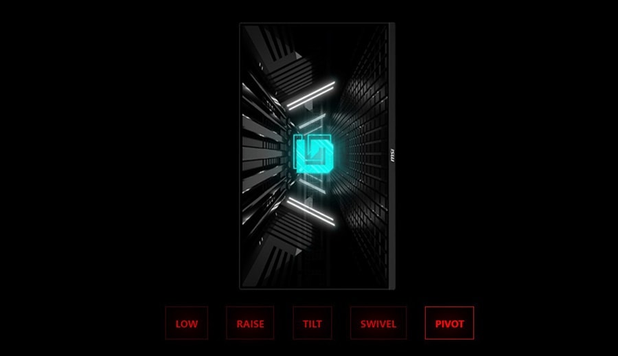 MSI G255PF E2 24.5 inç 180Hz 1Ms Flat RAPID IPS Adaptive Sync Full HD Gaming Monitör h15