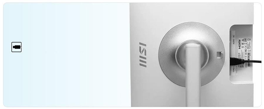 MSI MODERN MD2412PW 23.8 inç 100Hz 1Ms FLAT IPS Adaptive Sync Full HD TYPE-C Monitör H17