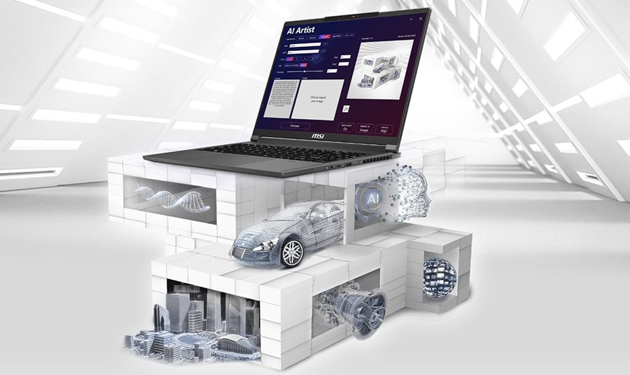 MSI CREATOR PRO 16 AI STUDIO A1VJG-080TR Laptop a2