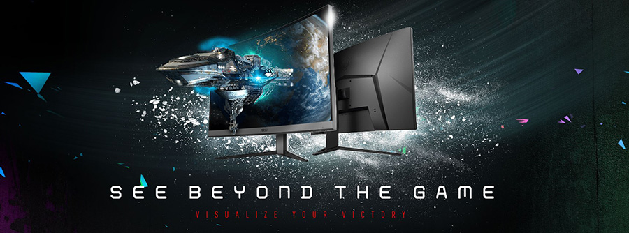 MSI G32C4 E2 31.5 inç 170Hz 1Ms CURVE Freesync Premium Full HD Gaming Monitör H2