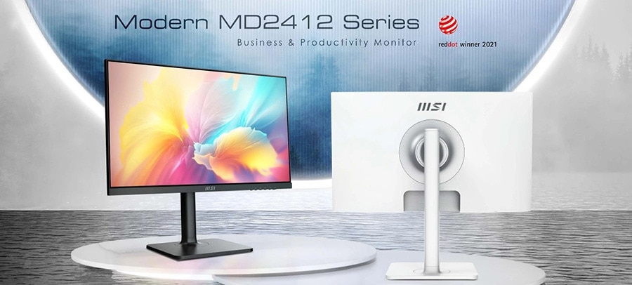 MSI MODERN MD2412PW 23.8 inç 100Hz 1Ms FLAT IPS Adaptive Sync Full HD TYPE-C Monitör H2