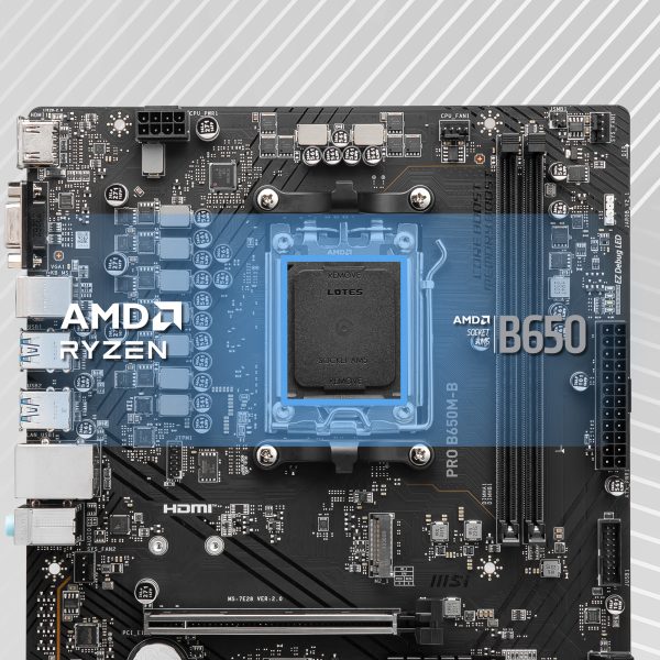 MSI PRO B650M-B Anakart a2