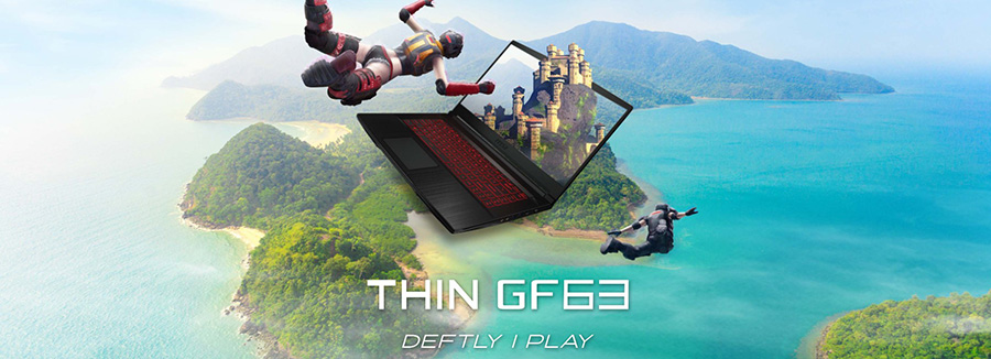 MSI THIN GF63 12UC-877XTR Intel Core i5-12450H 16GB 512GB SSD RTX3050 4GB 15.6 inç Full HD 144Hz Freedos Gaming Laptop h2
