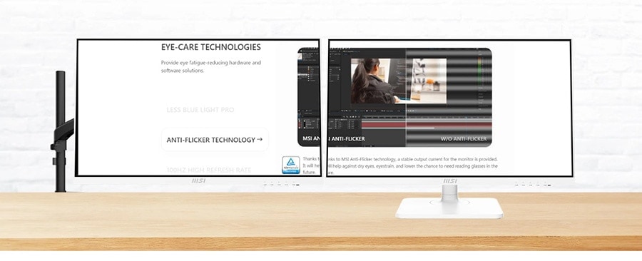 MSI MODERN MD2412PW 23.8 inç 100Hz 1Ms FLAT IPS Adaptive Sync Full HD TYPE-C Monitör H21