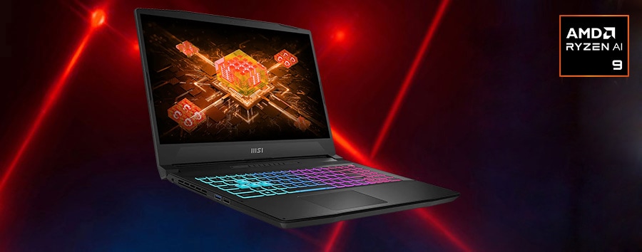 MSI KATANA A15 AI B8VG-434XTR AMD Ryzen 9-8945HS 32GB DDR5 1TB SSD RTX4070 8GB 15.6 inç Full HD 144Hz Freedos Gaming Laptop h3