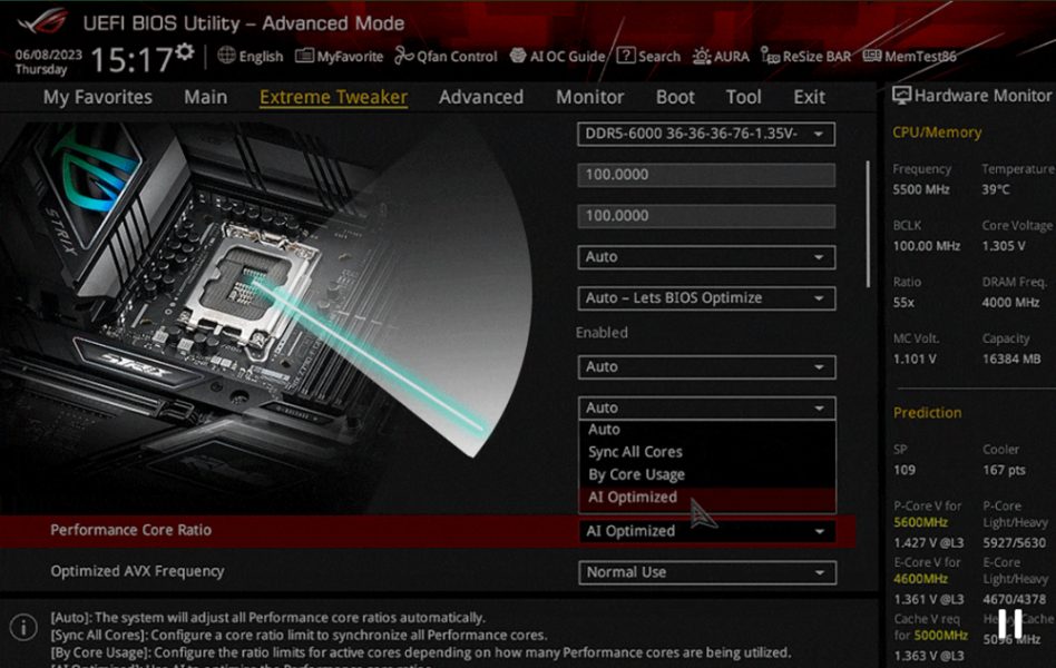 ASUS ROG Strix Z790-F Gaming WiFi II Anakart a13